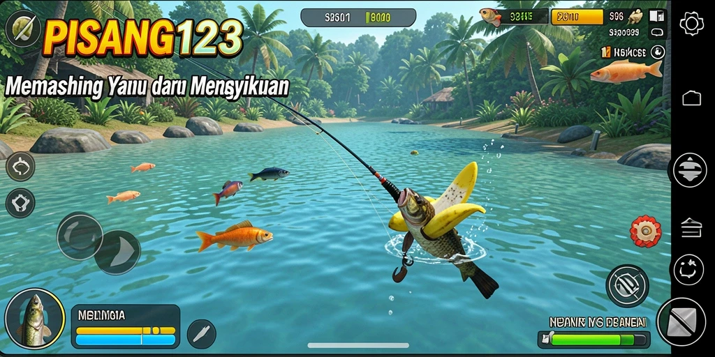 Tangkapan ikan di PISANG123 dengan grafik yang menakjubkan.