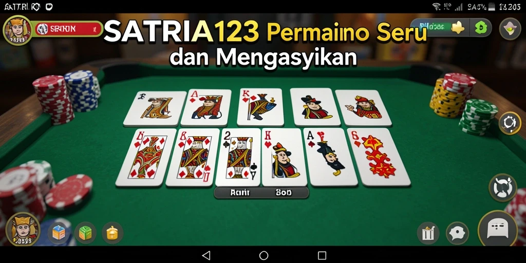 Tampilan menarik dari gameplay SATRIA123 yang menyenangkan.